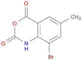 2H-3,1-Benzoxazine-2,4(1H)-dione, 8-bromo-6-methyl-