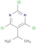 Pyrimidine, 2,4,6-trichloro-5-(1-methylethyl)-