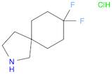 2-Azaspiro[4.5]decane, 8,8-difluoro-, hydrochloride (1:1)