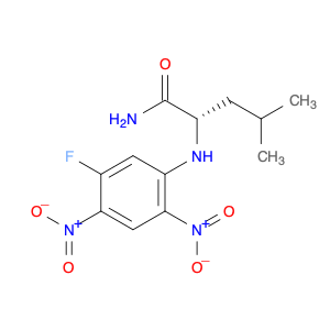 Pentanamide, 2-[(5-fluoro-2,4-dinitrophenyl)amino]-4-methyl-, (2S)-