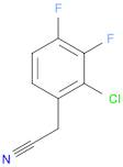 Benzeneacetonitrile, 2-chloro-3,4-difluoro-