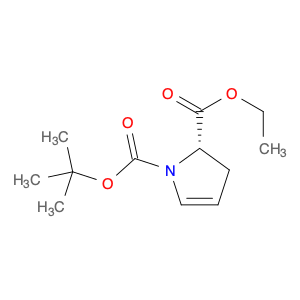 1H-Pyrrole-1,2-dicarboxylic acid, 2,3-dihydro-, 1-(1,1-dimethylethyl) 2-ethyl ester, (2S)-