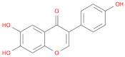 4H-1-Benzopyran-4-one, 6,7-dihydroxy-3-(4-hydroxyphenyl)-