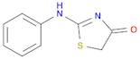 4(5H)-Thiazolone, 2-(phenylamino)-