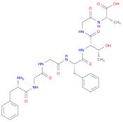 L-Alanine, L-phenylalanylglycylglycyl-L-phenylalanyl-L-threonylglycyl-