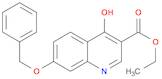 3-Quinolinecarboxylic acid, 4-hydroxy-7-(phenylmethoxy)-, ethyl ester