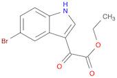 1H-Indole-3-acetic acid, 5-bromo-α-oxo-, ethyl ester