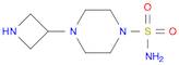 1-PIPERAZINESULFONAMIDE, 4-(3-AZETIDINYL)-