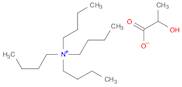 1-Butanaminium, N,N,N-tributyl-, 2-hydroxypropanoate (1:1)