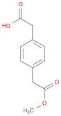 1,4-Benzenediacetic acid, 4-methyl ester