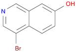 7-Isoquinolinol, 4-bromo-