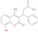 2H-1-Benzopyran-2-one, 4,8-dihydroxy-3-(3-oxo-1-phenylbutyl)-