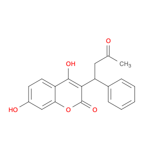 2H-1-Benzopyran-2-one, 4,7-dihydroxy-3-(3-oxo-1-phenylbutyl)-