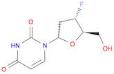 2,4(1H,3H)-Pyrimidinedione, 1-(2,3-dideoxy-3-fluoro-α-D-erythro-pentofuranosyl)-