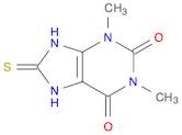 1H-Purine-2,6-dione, 3,7,8,9-tetrahydro-1,3-dimethyl-8-thioxo-