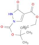 1H-Pyrazole-1,4-dicarboxylic acid, 2,3-dihydro-3-oxo-, 1-(1,1-dimethylethyl) 4-ethyl ester