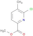 2-Pyridinecarboxylic acid, 6-chloro-5-methyl-, methyl ester