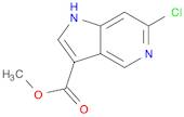 1H-Pyrrolo[3,2-c]pyridine-3-carboxylic acid, 6-chloro-, methyl ester