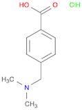 Benzoic acid, 4-[(dimethylamino)methyl]-, hydrochloride (1:1)