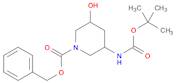 1-​piperidinecarboxylic acid, 3-​[[(1,​1-​dimethylethoxy)​carbonyl]​amino]​-​5-​hydroxy-​, phenylm…