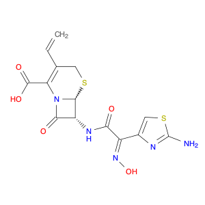 5-Thia-1-azabicyclo[4.2.0]oct-2-ene-2-carboxylic acid, 7-[[(2E)-2-(2-amino-4-thiazolyl)-2-(hydro...