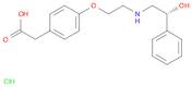 Benzeneacetic acid, 4-[2-[[(2R)-2-hydroxy-2-phenylethyl]amino]ethoxy]-, hydrochloride (1:1)