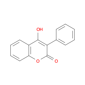 2H-1-Benzopyran-2-one, 4-hydroxy-3-phenyl-