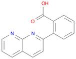 Benzoic acid, 2-(1,8-naphthyridin-2-yl)-