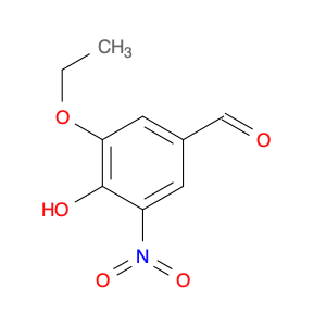 Benzaldehyde, 3-ethoxy-4-hydroxy-5-nitro-