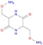 2,5-Piperazinedione, 3,6-bis[(aminooxy)methyl]-