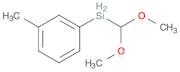 Benzene, 1-(dimethoxymethylsilyl)-3-methyl-