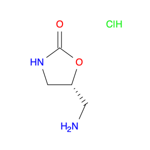 2-Oxazolidinone, 5-(aminomethyl)-, hydrochloride (1:1), (5R)-