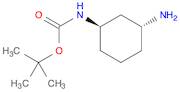 Carbamic acid, N-[(1R,3R)-3-aminocyclohexyl]-, 1,1-dimethylethyl ester