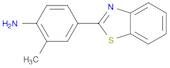 Benzenamine, 4-(2-benzothiazolyl)-2-methyl-