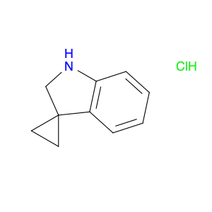 Spiro[cyclopropane-1,3'-[3H]indole], 1',2'-dihydro-, hydrochloride (1:1)