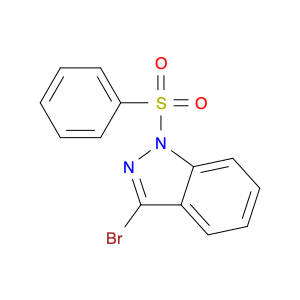 1H-Indazole, 3-bromo-1-(phenylsulfonyl)-