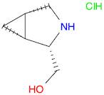 3-Azabicyclo[3.1.0]hexane-2-methanol, hydrochloride (1:1), (1R,2S,5S)-rel-