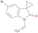 Spiro[cyclopropane-1,3'-[3H]indol]-2'(1'H)-one, 5'-bromo-1'-ethenyl-