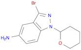 1H-Indazol-5-amine, 3-bromo-1-(tetrahydro-2H-pyran-2-yl)-