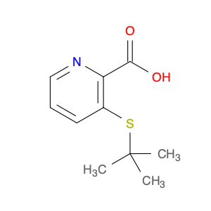 2-Pyridinecarboxylic acid, 3-[(1,1-dimethylethyl)thio]-