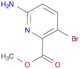 2-Pyridinecarboxylic acid, 6-amino-3-bromo-, methyl ester