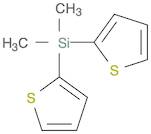 Thiophene, 2,2'-(dimethylsilylene)bis-