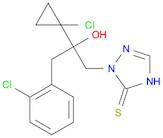 3H-1,2,4-Triazole-3-thione, 2-[2-(1-chlorocyclopropyl)-3-(2-chlorophenyl)-2-hydroxypropyl]-1,2-dih…