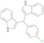 1H-Indole, 3,3'-[(4-chlorophenyl)methylene]bis-