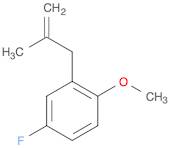 Benzene, 4-fluoro-1-methoxy-2-(2-methyl-2-propen-1-yl)-