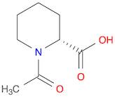 2-Piperidinecarboxylic acid, 1-acetyl-, (R)- (9CI)