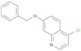 Quinoline, 4-chloro-7-(phenylmethoxy)-