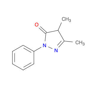 3H-Pyrazol-3-one, 2,4-dihydro-4,5-dimethyl-2-phenyl-