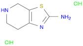 Thiazolo[5,4-c]pyridin-2-amine, 4,5,6,7-tetrahydro-, hydrochloride (1:2)