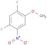 Benzene, 1,5-difluoro-2-methoxy-4-nitro-